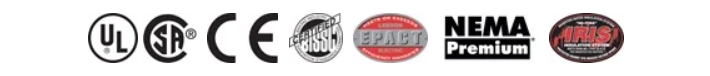 Leeson Extreme Duck Ultra Motor Cert Logos_710px.png